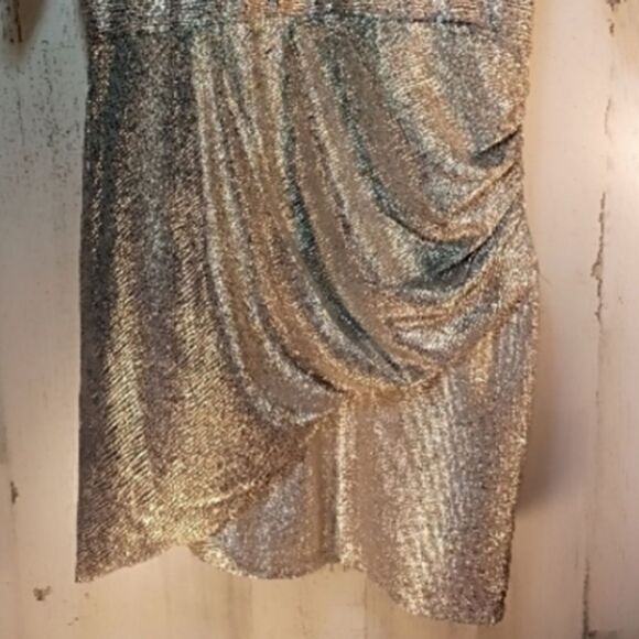 NWT Alice+Olivia Judy Ruched Mini dress - Picture 3 of 8